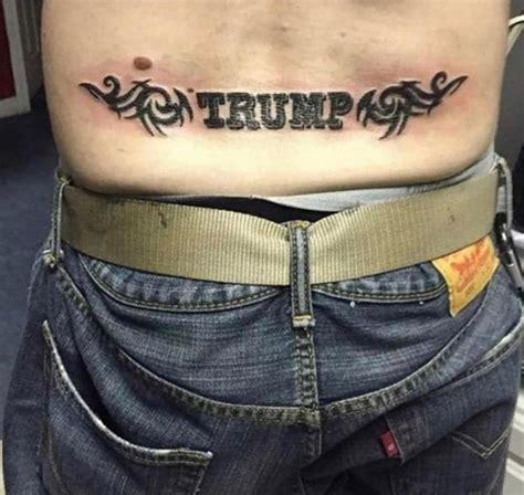 After a new proposal by the U. . Tramp stamp porn